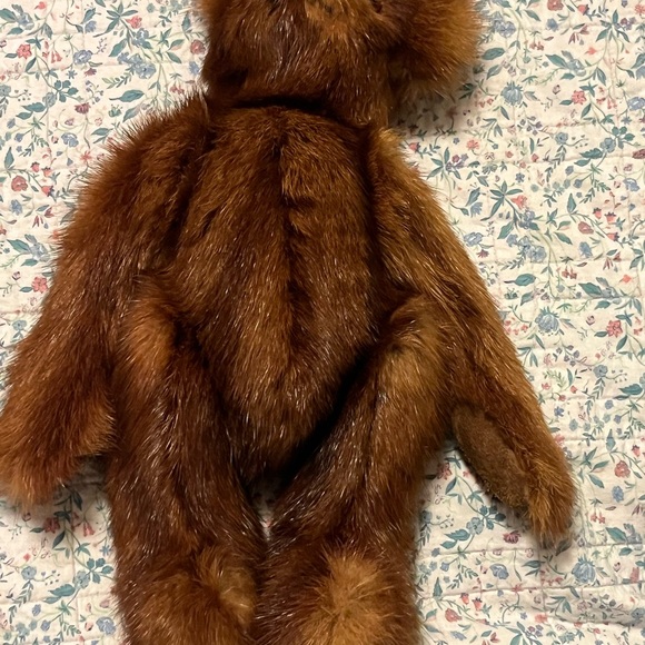 Adorable teddy bear moving arms and legs Fluffy fur Brown Bear - Picture 7 of 10